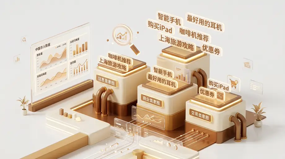 Chinese Keyword Research - AOOAHK commercial, informational, transactional, and long-tail keyword mapping