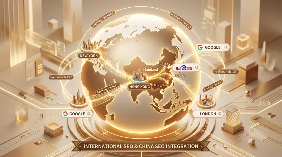 International & China SEO Integration - AOOAHK global multi-language website structure and China search strategy